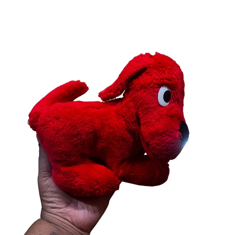 Vintage 1987 Eden Clifford The Big Red‎ Dog Dakin Plush Stuffed 7”